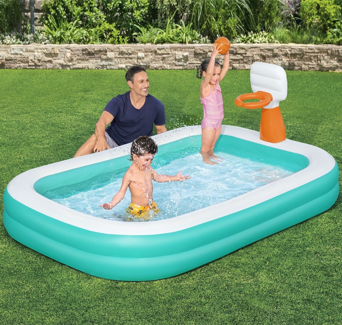 Bestway Dunk n' Splash Family Swimming Pool OutdoorToys