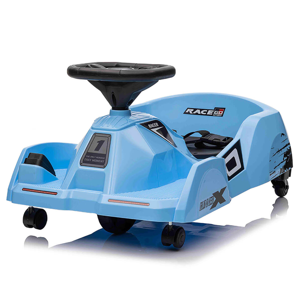 Outdoortoys Spin Kart Kids Electric Ride On Car OutdoorToys