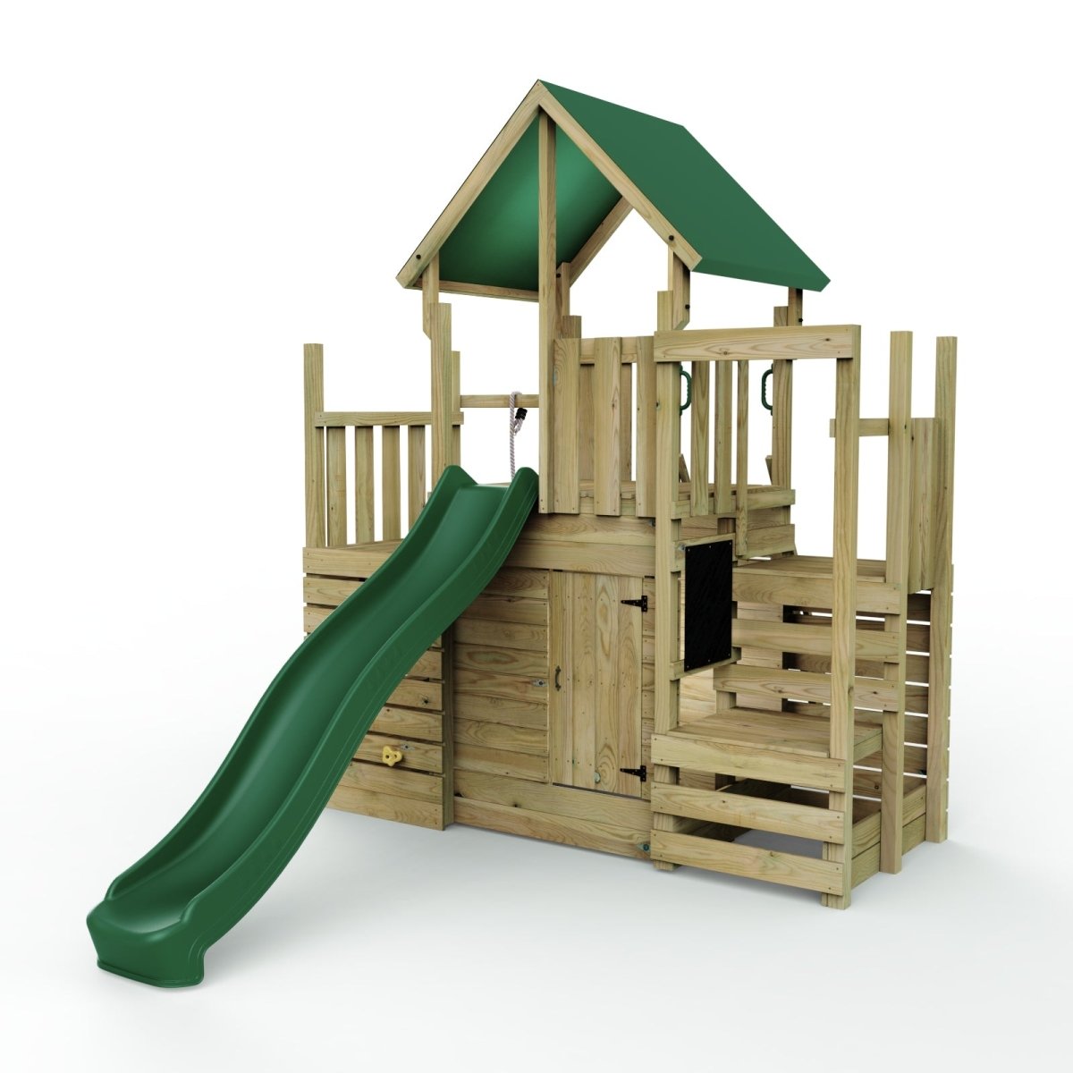 Rebo Climbing Frame w/ Slide, Decks Den