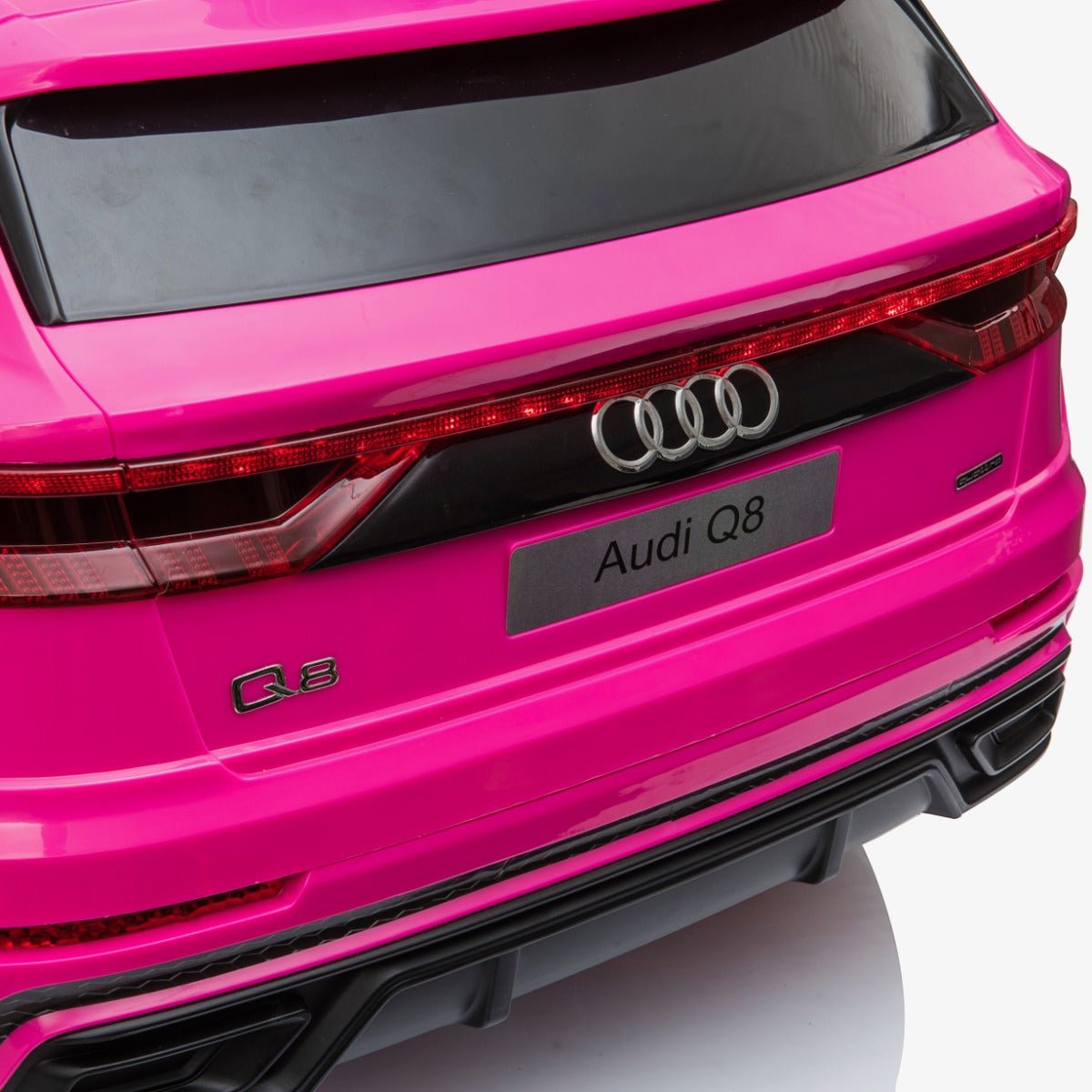Licensed Audi Q8 12V Ride On Kids Electric Car - Pink