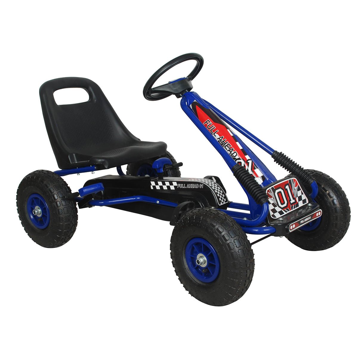 ▷Kart pedales Pekecars A15 Negro