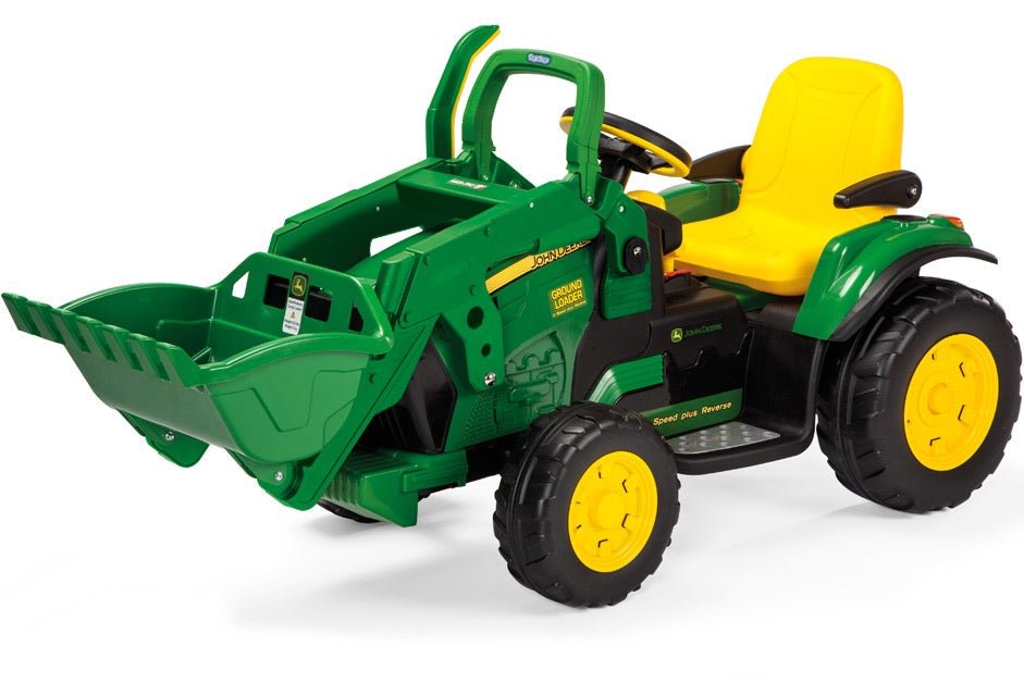 Peg Perego John Deere Ride On Tractor with Loader OutdoorToys