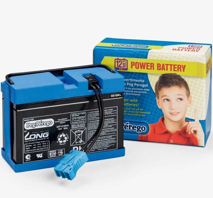 upgrade peg perego battery Peg Perego Official 12V 8AH Replacement Rechargeable Battery