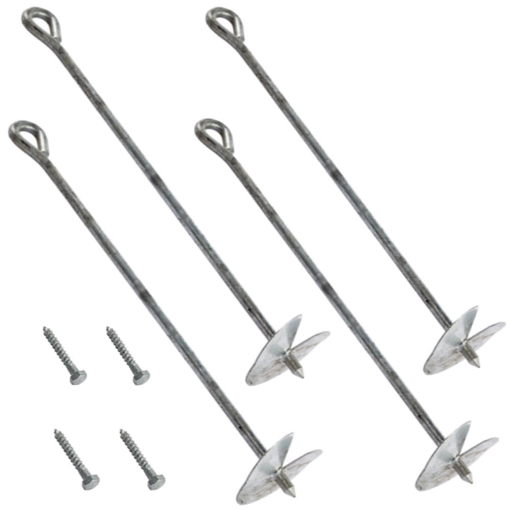 Rebo Heavy Duty Swing Anchors with Fixings x 4 OutdoorToys