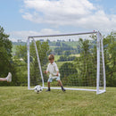 Rebo Portable PVC Locking Football Goal - 8 x 6FT