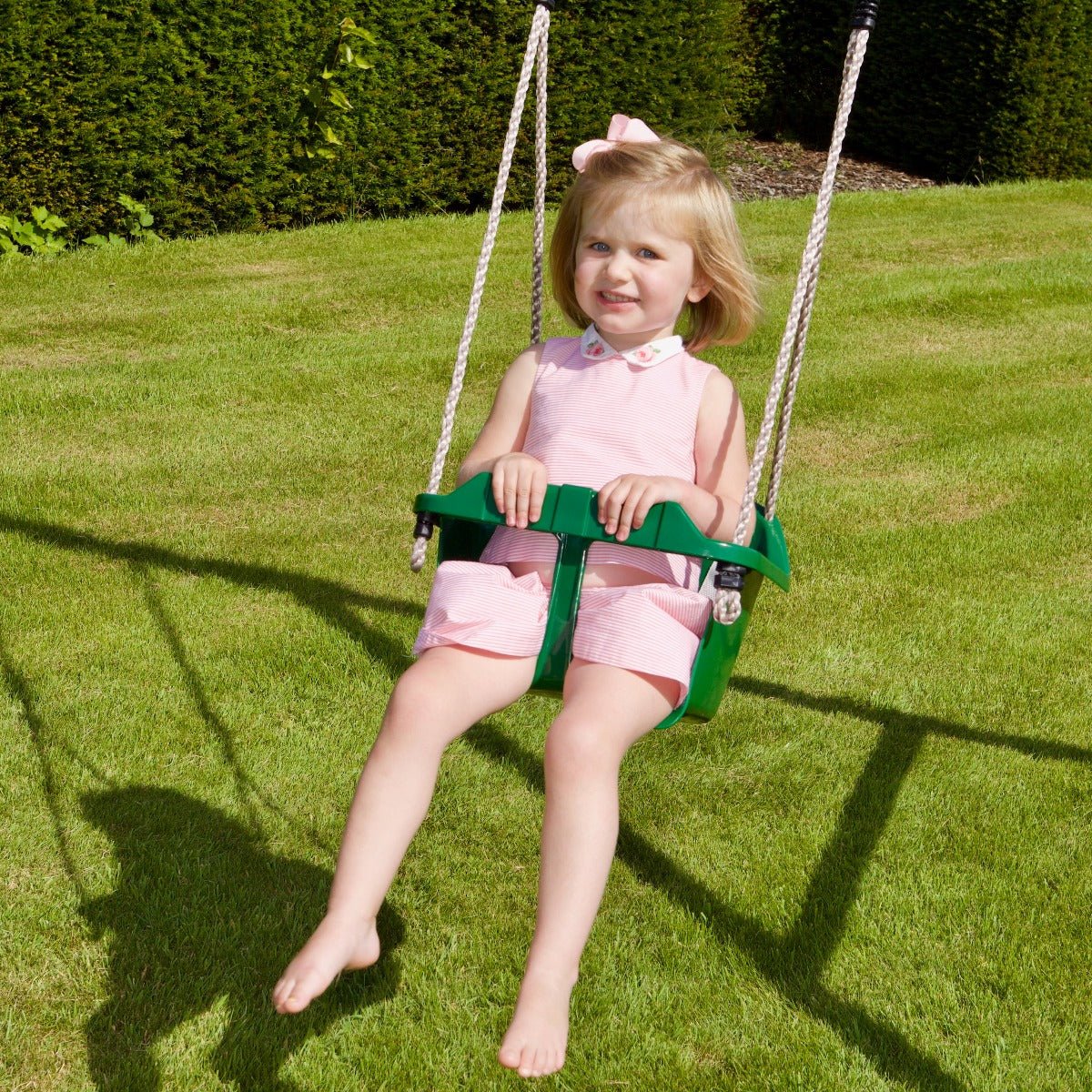 Rebo Toddler Swing Seat Green OutdoorToys1