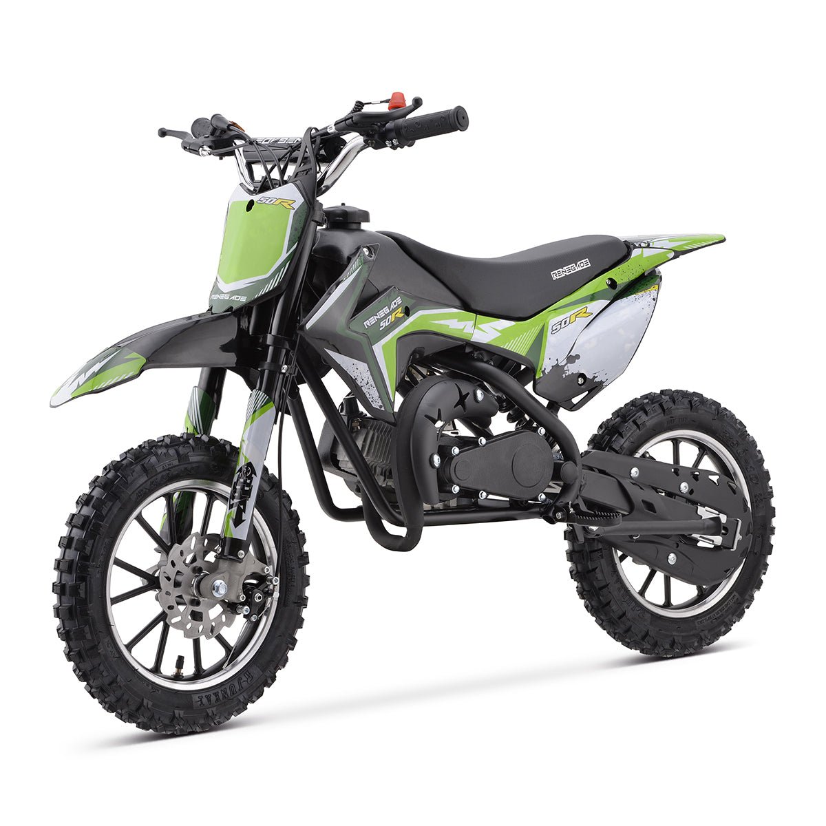 Renegade R50 49cc Petrol Mini Dirt Bike Green OutdoorToys