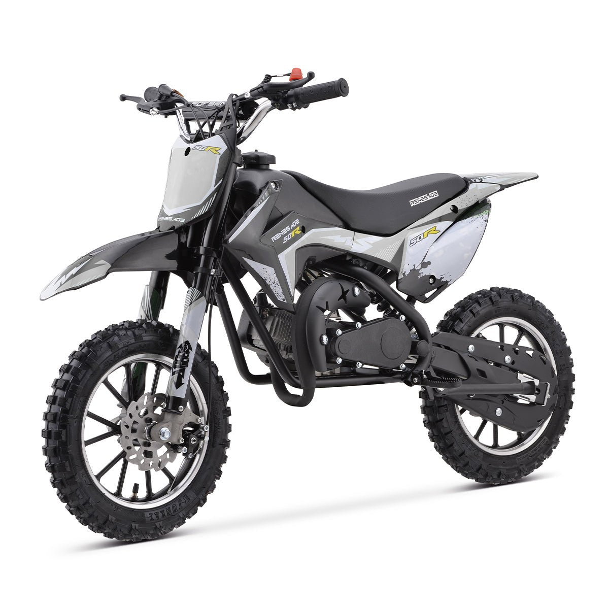 Renegade 50R 49cc Petrol Mini Dirt Bike White OutdoorToys