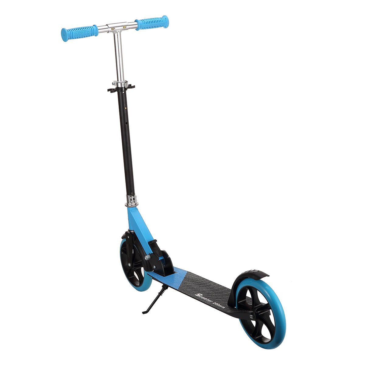 Renegade Kids Big Wheel Folding Kick Scooter - Blue