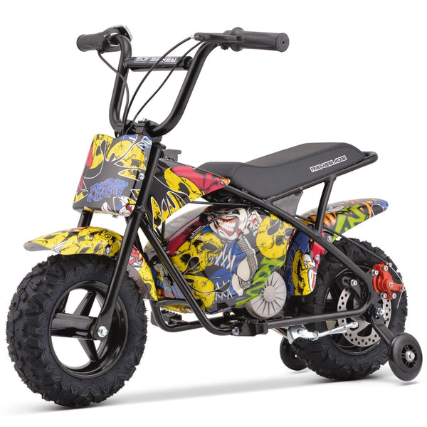 Special Edition Renegade MK250 Kids 24V Electric Dirt Bike - Comic