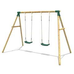 Double Swing Sets - OutdoorToys