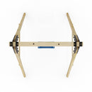 Rebo Glide Wooden Single Swing Sets with Swing Seat – Dandelion