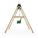 Rebo Glide Wooden Single Swing Sets with Swing Seat – Dandelion