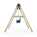 Rebo Glide Wooden Single Swing Sets with Swing Seat – Dandelion