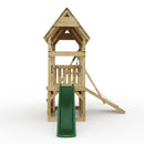 FarmPlay Mini Loft Climbing Frame with Single Swing and Slide