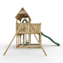 FarmPlay Hayloft Climbing Frame with Double Swing and Slide