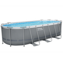 Bestway Power Steel™ Oval 18ft x 9ft x 48in Pool with Flowclear™ Filter Pump BW56710
