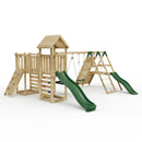 ClassicPlay Double Tower Climbing Frame with Double Swing - San Luis