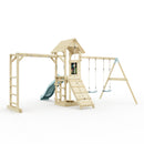 Polarplay Climbing Frame with Double Swing, Monkey Bars and Slide - Oerebro