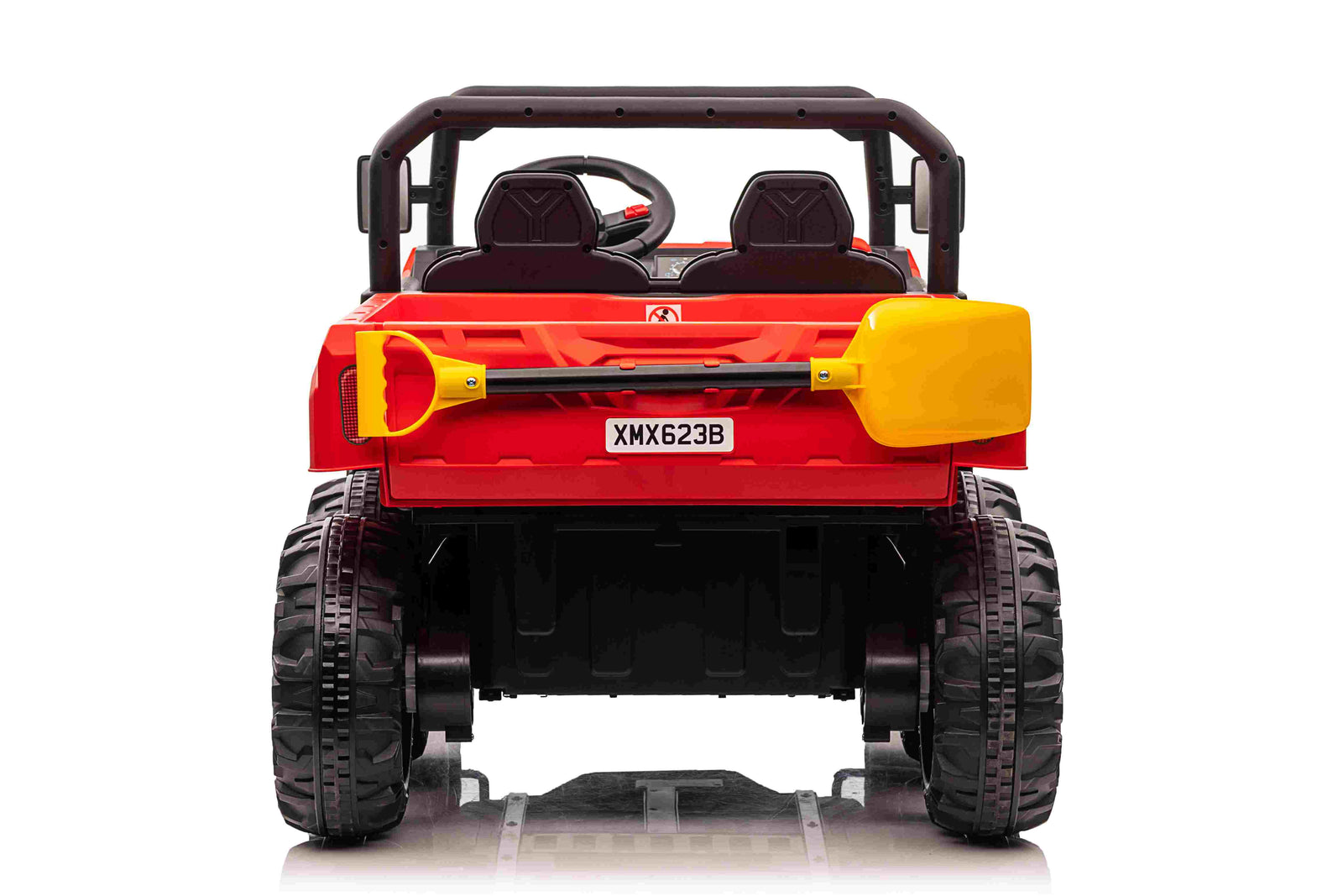 OutdoorToys 12V Electric 6-Wheel 4WD Ride On Tipper Truck