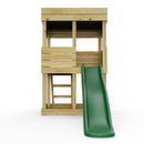 Rebo Wooden Lookout Tower Playhouse with 6ft Slide - Standard Lookout