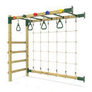 OutdoorToys Climbing Frame Monkey Bars with Ninja Climbing Add On