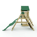 Rebo Modular Wooden Climbing Frame Playset - Swing, Climb & Slide Wychwood