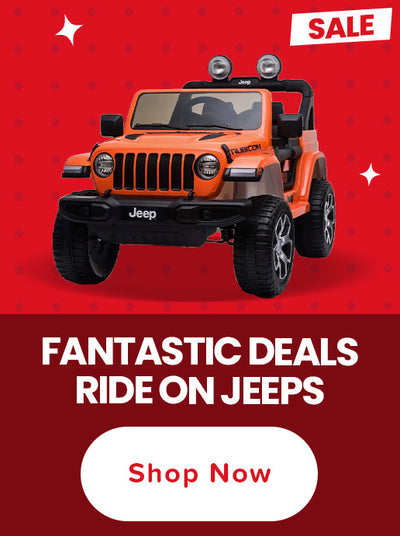 Ride on jeeps Christmas sale