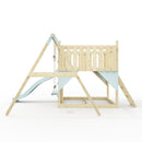 PolarPlay Kids Scandinavian Style Climbing Platform with Single Swing - Fai