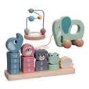 PolarPlay Wooden Early Education Toy Set - Shapes