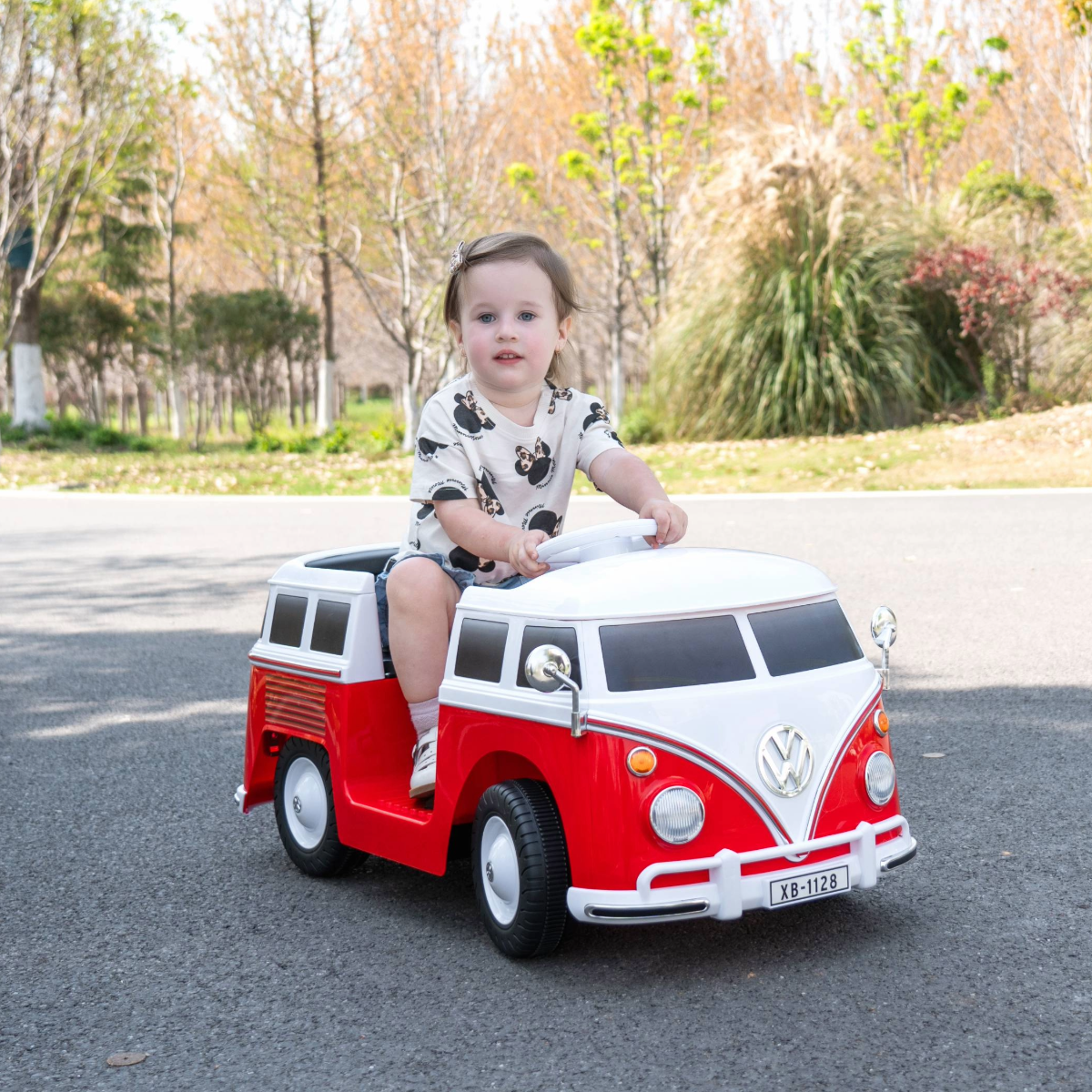 Volkswagen Camper Kids Electric Ride on Jeep