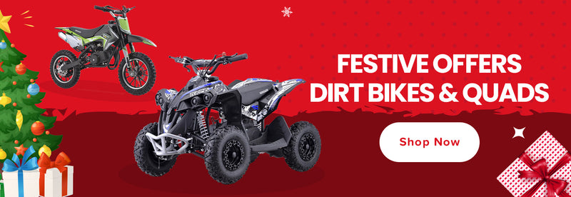 Dirt bikes and quads Christmas sale 