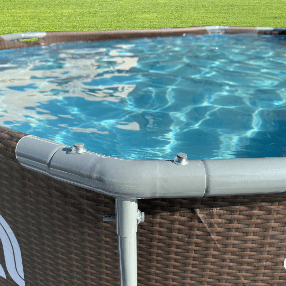 Avenli 14ft x 9ft x 39.5in Oval Steel Frame Above Ground Pool Avenli 14ft x 9ft x 39.5in Oval Steel Frame Above Ground Pool