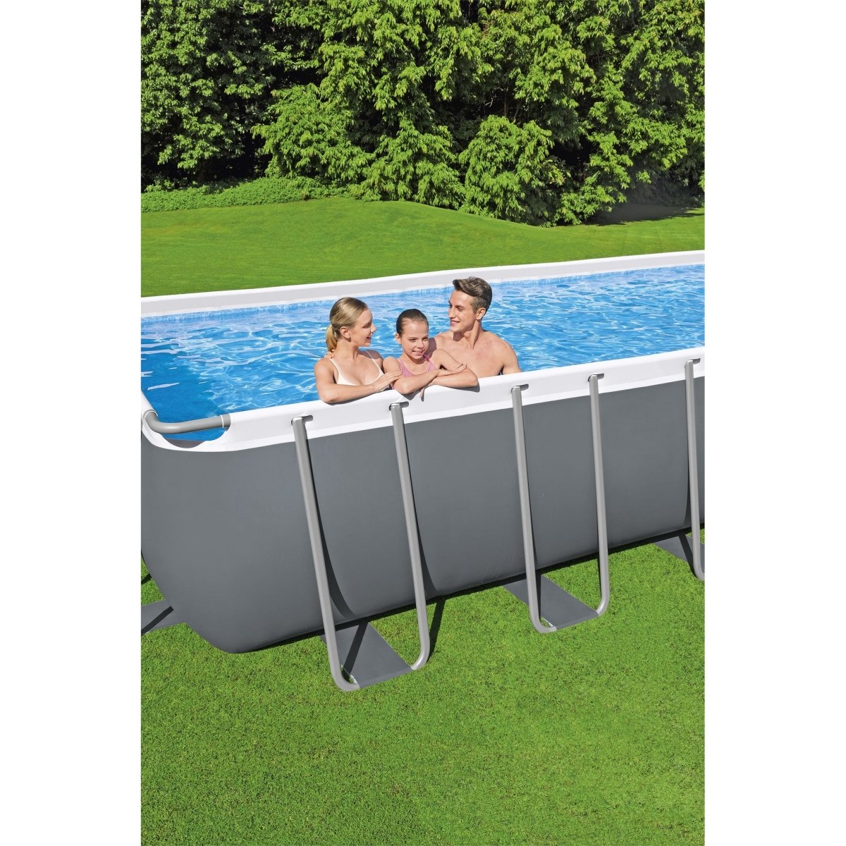 Bestway Power Steel™ Rectangular Frame Pool Set