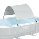 Bestway Above Ground Pool Sun Canopy for Oval and Rectangle Pools