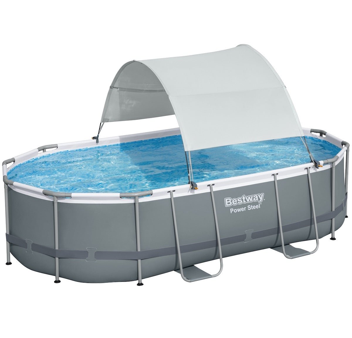 Bestway Above Ground Pool Sun Canopy for Oval and Rectangle Pools