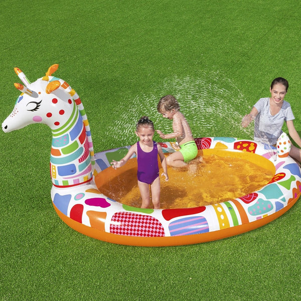 Bestway Groovy Giraffe Sprayer Children’s Paddling Swimming Pool – BW53089