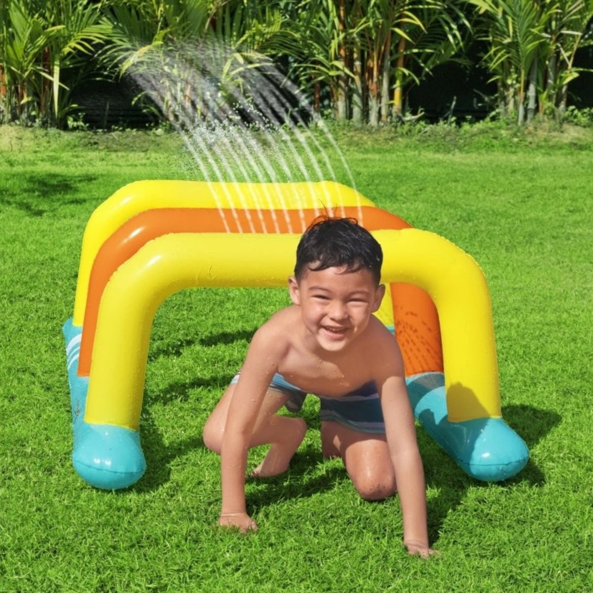 Bestway Hop Zone Sprinkler Inflatable Garden Toy – BW52383