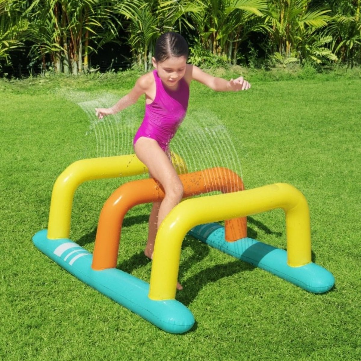 Bestway Hop Zone Sprinkler Inflatable Garden Toy – BW52383