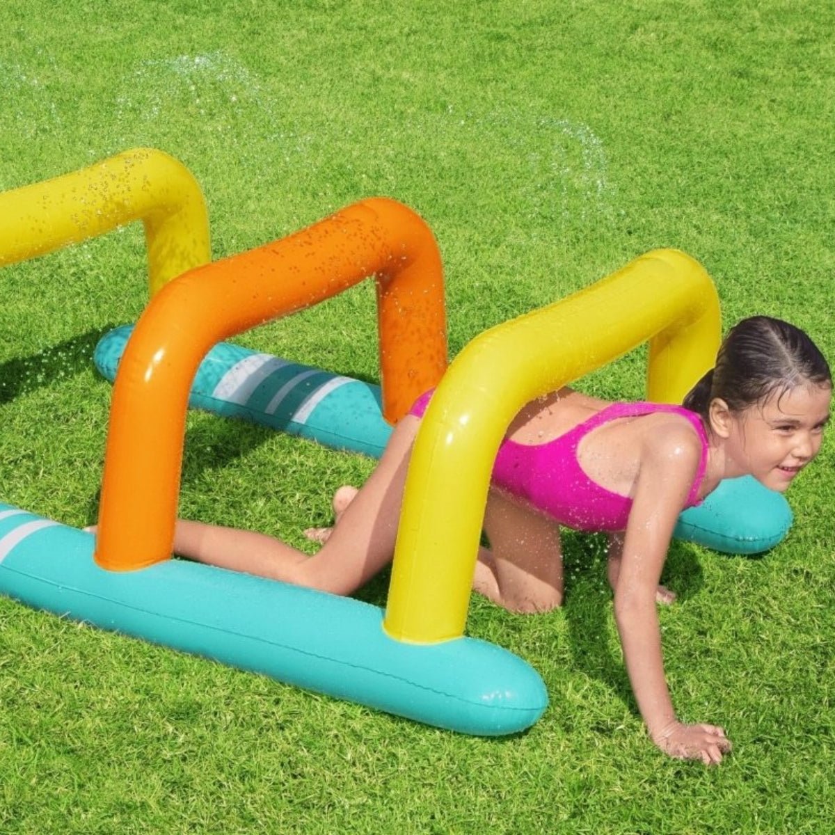 Bestway Hop Zone Sprinkler Inflatable Garden Toy – BW52383
