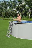 Bestway Hydrium 10ft x 48in Pool Set Above Ground Swimming Pool with Sand Filter Pump – BW56566