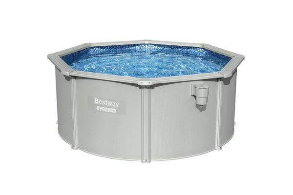 Bestway Hydrium 10ft x 48in Pool Set Above Ground Swimming Pool with Sand Filter Pump – BW56566
