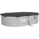 Bestway Hydrium 16 ft x 12 ft x 48 in Oval Steel Above Ground Pool Set