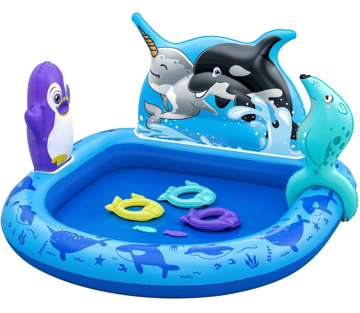 Bestway Polar Pals Paddling Pool and Play Centre