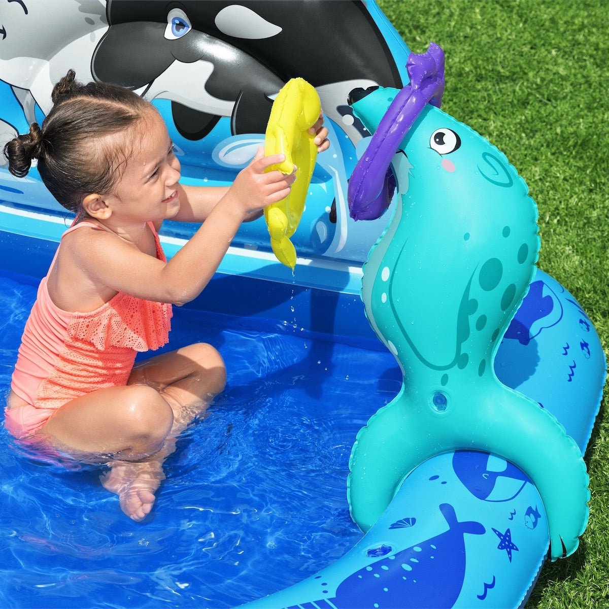Bestway Polar Pals Paddling Pool and Play Centre