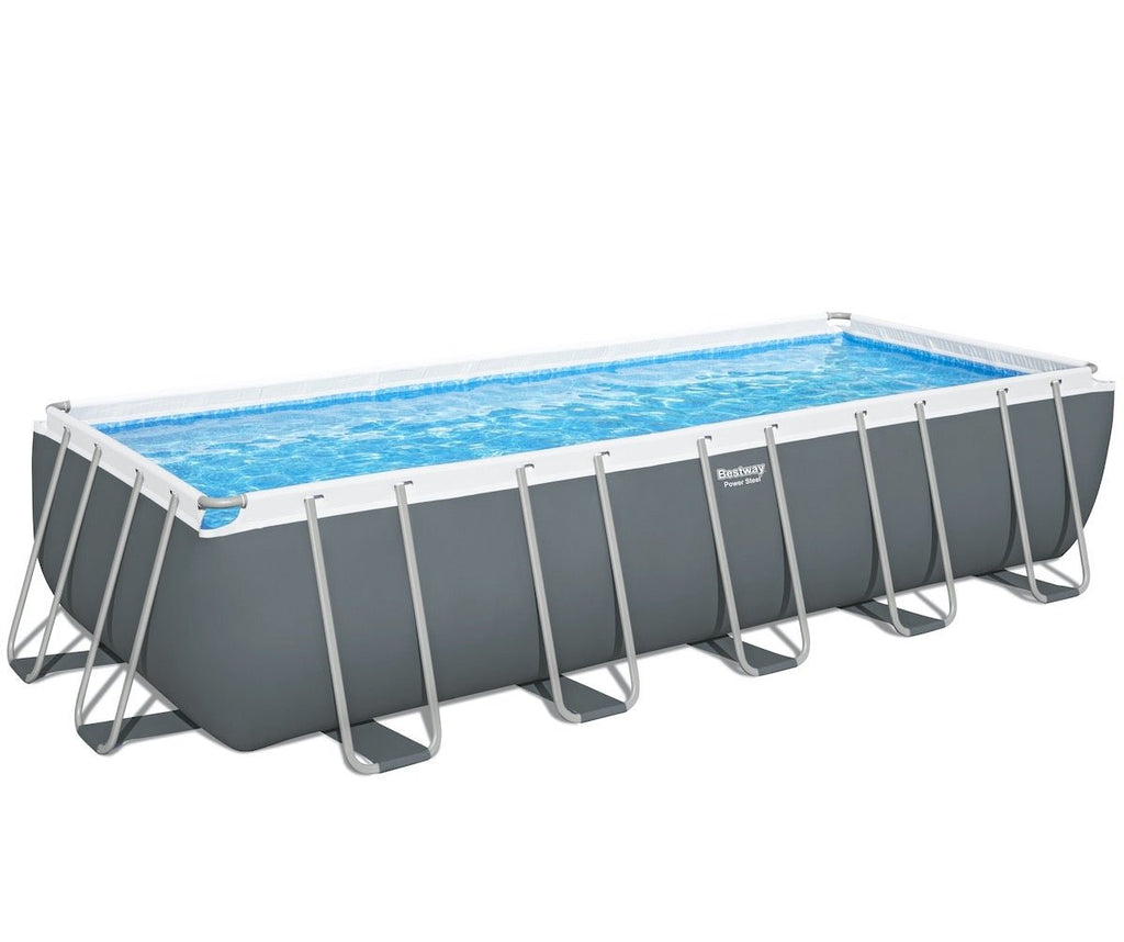Bestway Power Steel 21ft Rectangular Above Ground Pool