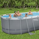 Bestway Power Steel™ Oval 18ft x 9ft x 48in Pool with Flowclear™ Filter Pump BW56710