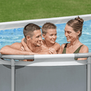 Bestway Power Steel™ Oval 18ft x 9ft x 48in Pool with Flowclear™ Filter Pump BW56710