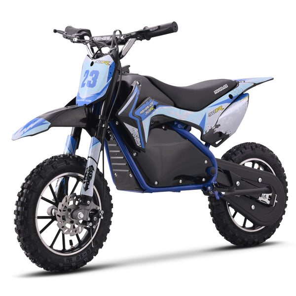 Renegade 50R Kids Electric Mini Dirt Bike - Blue