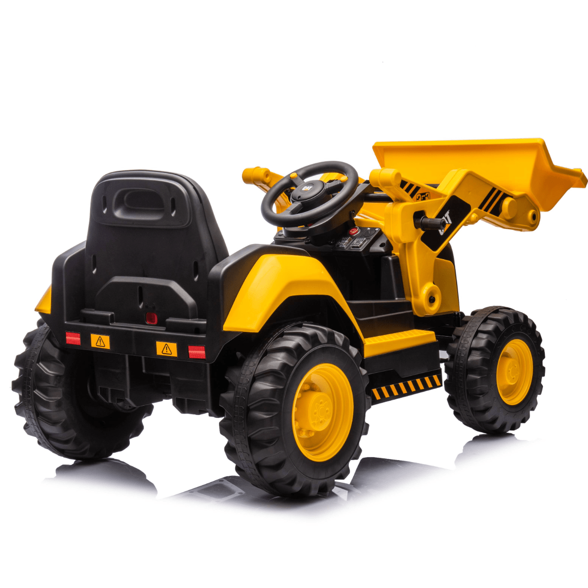 CAT Front Loader Ride On Kids Electric Tractor OutdoorToys